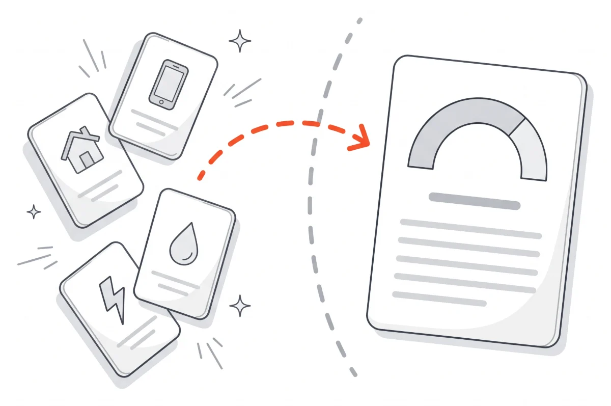 Rent, phone and utility bills that never reach the credit report