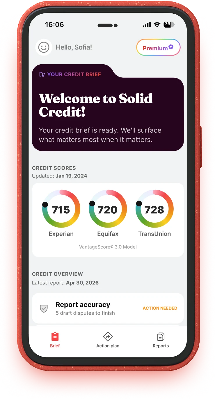 Solid Credit app